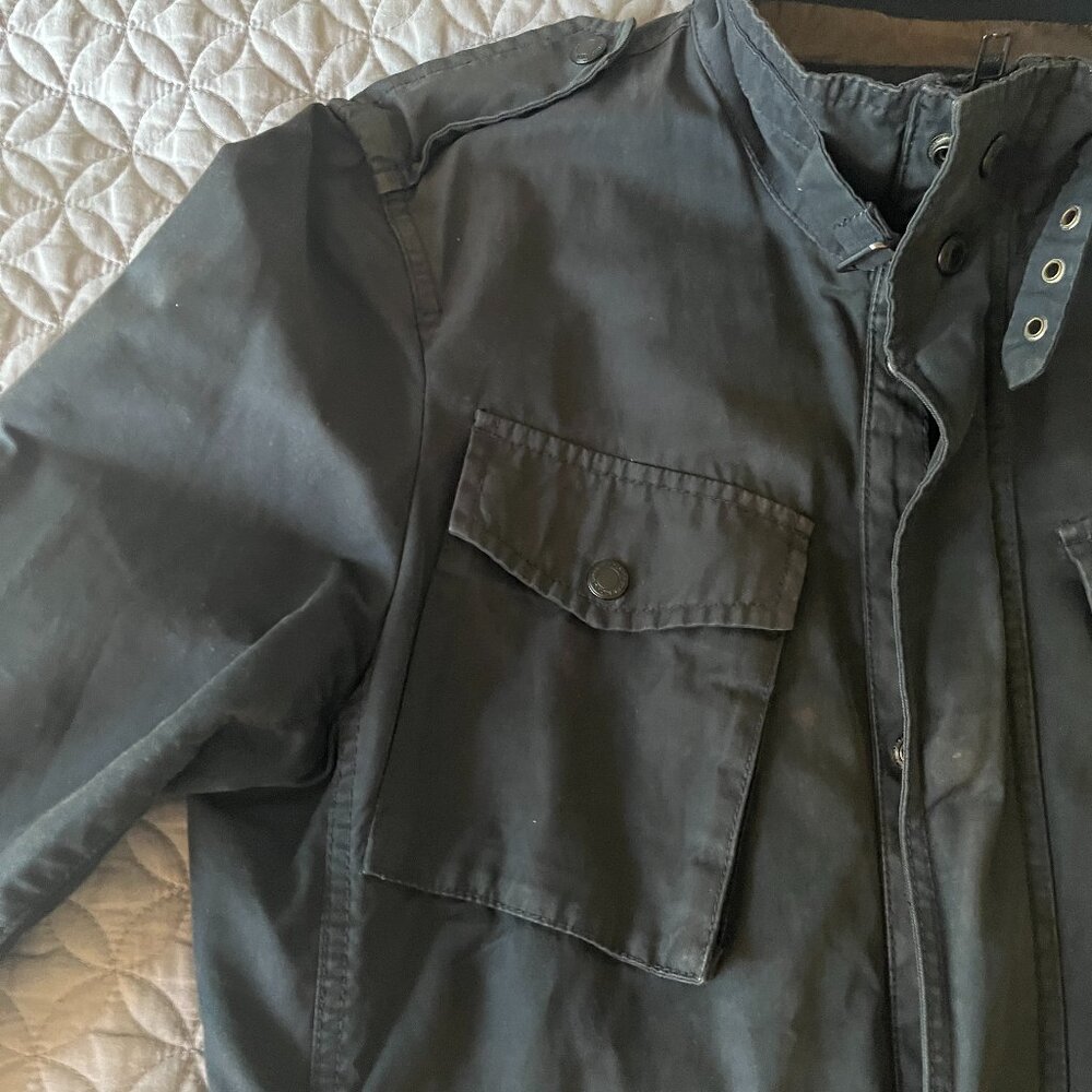 Woolrich Field/Jungle Jacket in Blue/Navy - Size 38/M